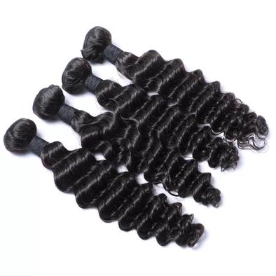 10A DEEP WAVE VIRGIN HAIR BUNDLES